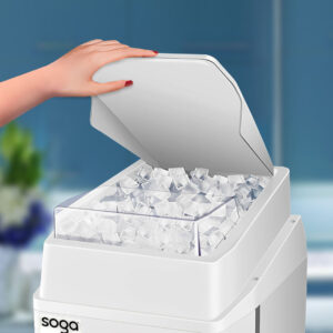 SOGA 2X 300 Watts Electric Ice Shaver Crusher Slicer Snow Cone Maker Commercial Tabletop Machine 120kgs/h White, Electronics & Appliances, Appliances, Small Kitchen Appliances, Specialty Appliances, Ice Maker,  - NZ DEPOT 2