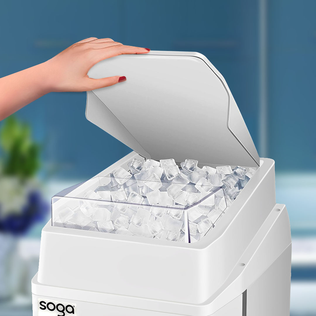 SOGA 2X 300 Watts Electric Ice Shaver Crusher Slicer Snow Cone Maker Commercial Tabletop Machine 120kgs/h White, Electronics & Appliances, Appliances, Small Kitchen Appliances, Specialty Appliances, Ice Maker,  - NZ DEPOT 2