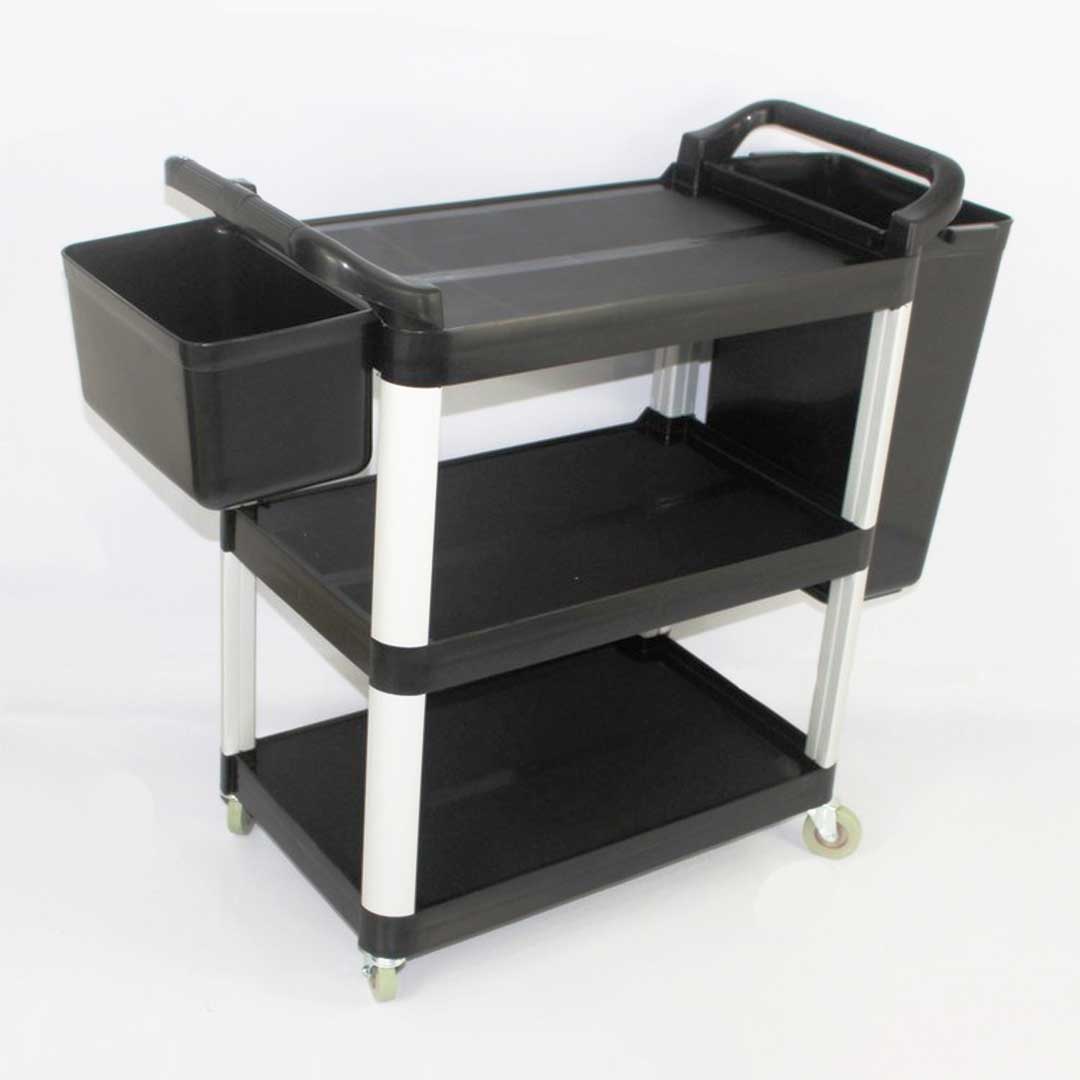 Soga 2X Food Trolley Large &Amp; Small Utility Cart Waste Storage Bin, Business &Amp; Industrial, Food Service, Food Service Carts, , ,  - Nz Depot 10