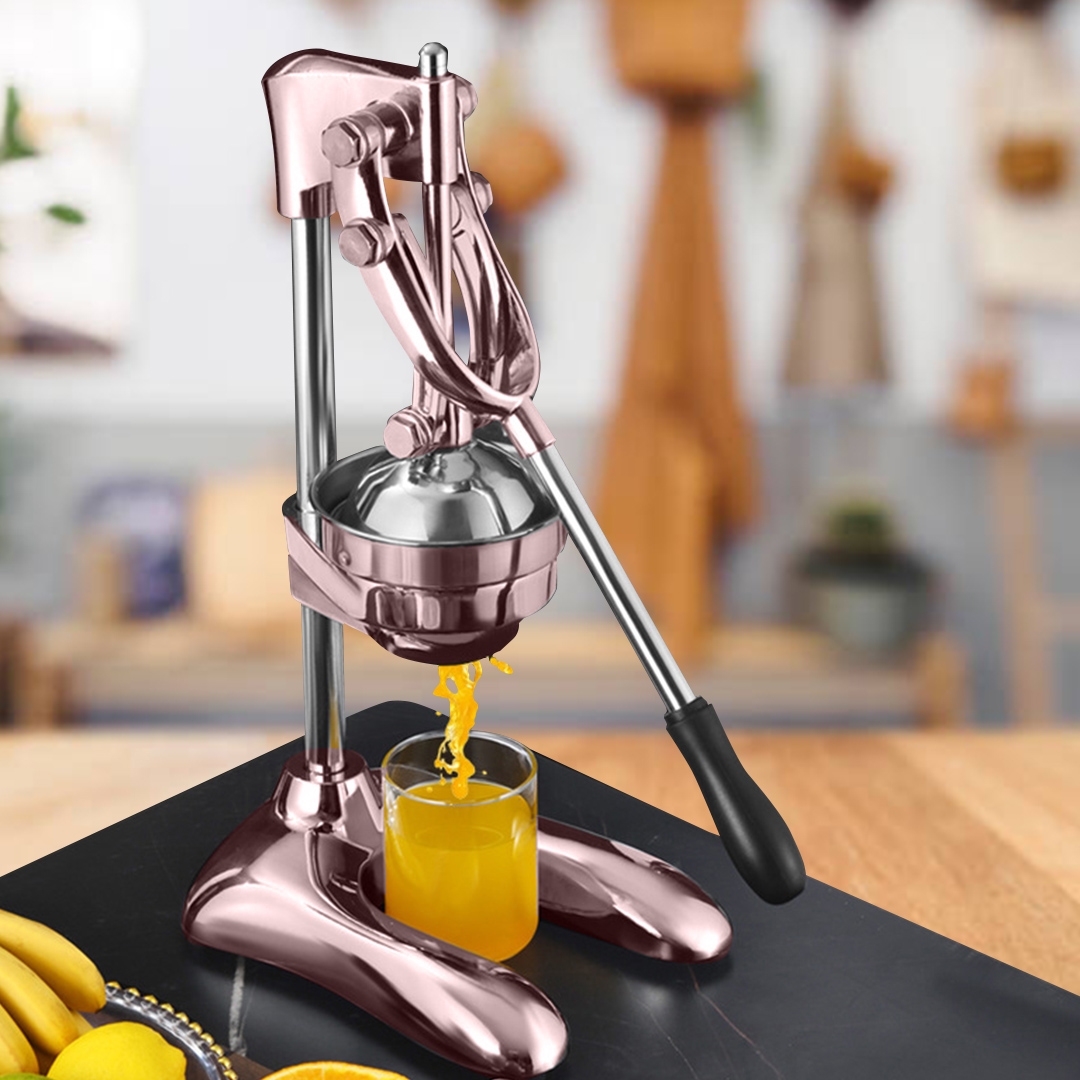 Soga 2X Stainless Steel Manual Juicer Hand Press Juice Extractor Squeezer Lemon Orange Citrus Gold, Electronics &Amp; Appliances, Appliances, Small Kitchen Appliances, Coffee Machines &Amp; Beverages, Juicers,  - Nz Depot 4