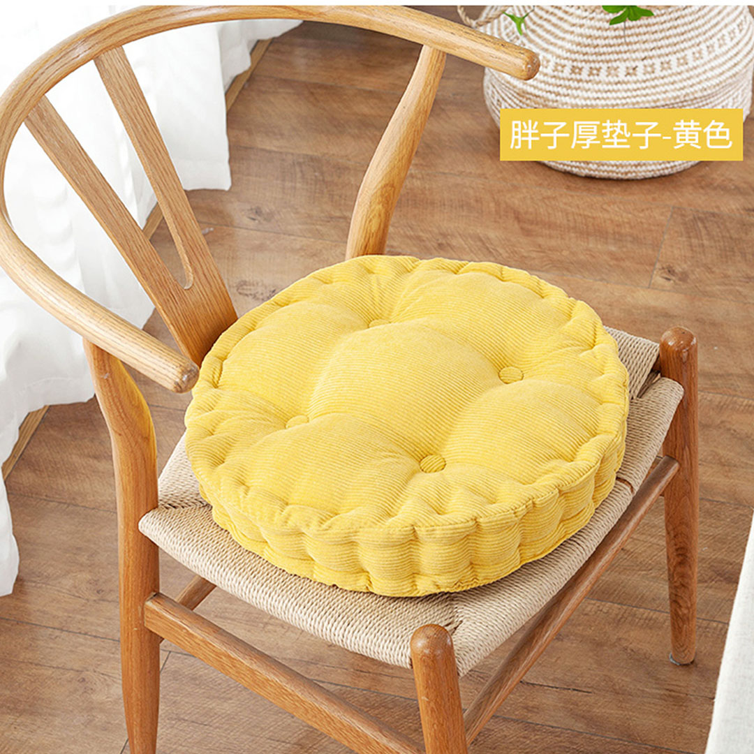 Soga 2X Yellow Round Cushion Soft Leaning Plush Backrest Throw Seat Pillow Home Office Decor, Furniture, Living Room Furniture, Occasional Chairs, , ,  - Nz Depot 10