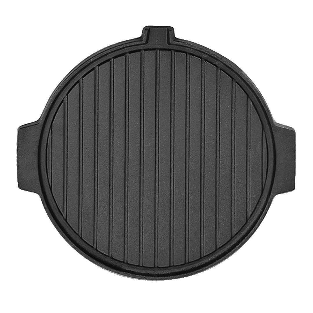 Soga 30Cm Round Cast Iron Korean Bbq Grill Plate With Handles And Drip Lip, Home &Amp; Living, Kitchen &Amp; Dining, Cookware, Frying Pans, ,  - Nz Depot 1