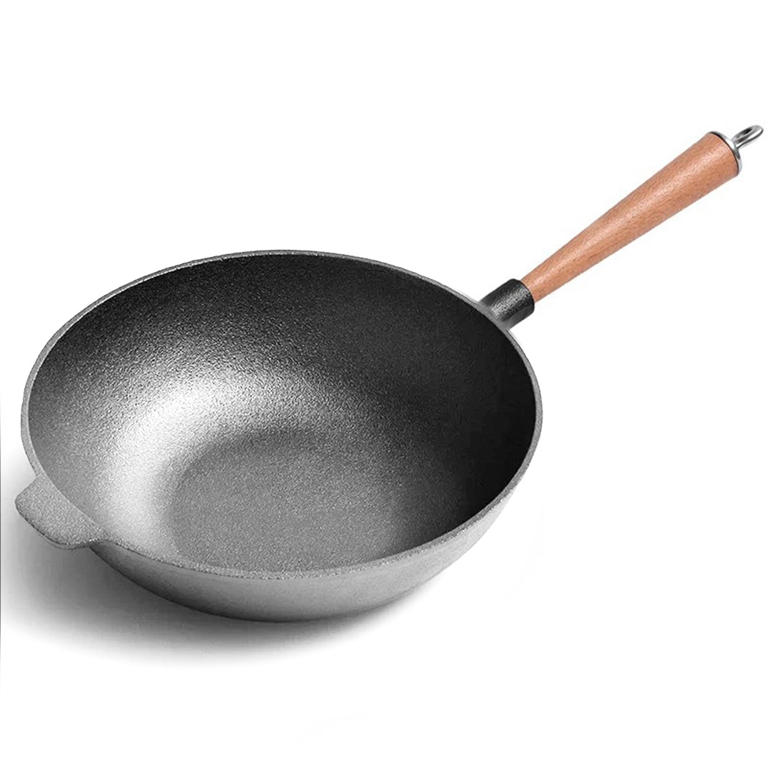 Soga 31Cm Commercial Cast Iron Wok Frypan Fry Pan, Home &Amp; Living, Kitchen &Amp; Dining, Cookware, Frying Pans, ,  - Nz Depot 8