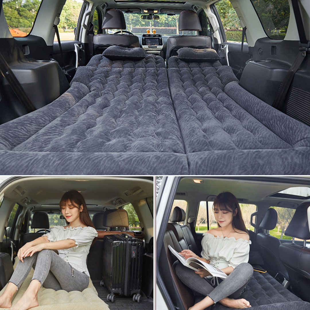 Soga Black Inflatable Car Boot Mattress Portable Camping Air Bed Travel Sleeping Essentials, Garden, Tools &Amp; Hardware, Automotive Parts &Amp; Accessories, Accessories &Amp; Car Care, Interior Accessories, ,  - Nz Depot 4