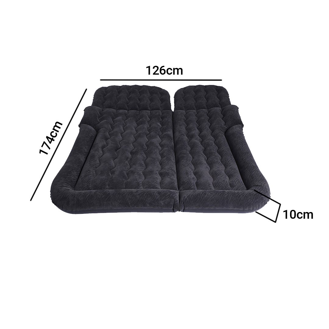 Soga Black Inflatable Car Boot Mattress Portable Camping Air Bed Travel Sleeping Essentials, Garden, Tools &Amp; Hardware, Automotive Parts &Amp; Accessories, Accessories &Amp; Car Care, Interior Accessories, ,  - Nz Depot 6