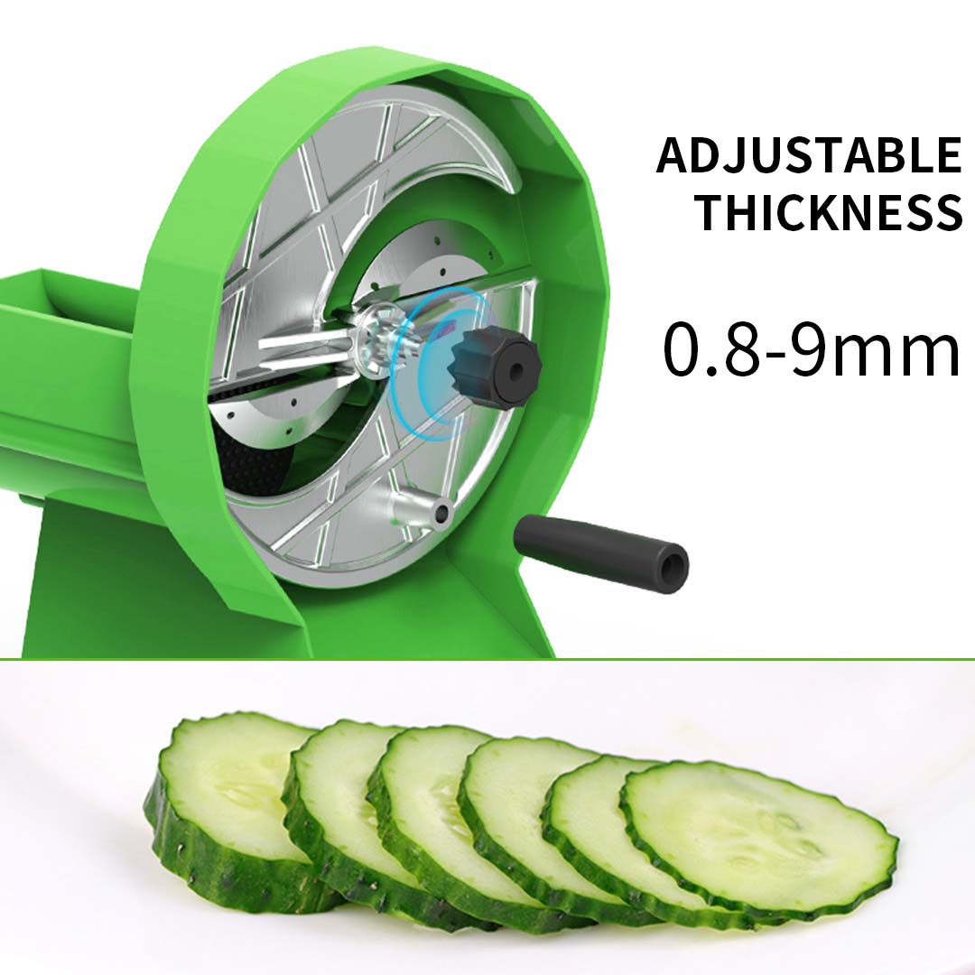 Soga Commercial Manual Vegetable Fruit Slicer Kitchen Cutter Machine Green, Home &Amp; Living, Kitchen &Amp; Dining, Kitchen Tools &Amp; Utensils, Graters, Peelers &Amp; Slicers, ,  - Nz Depot 4