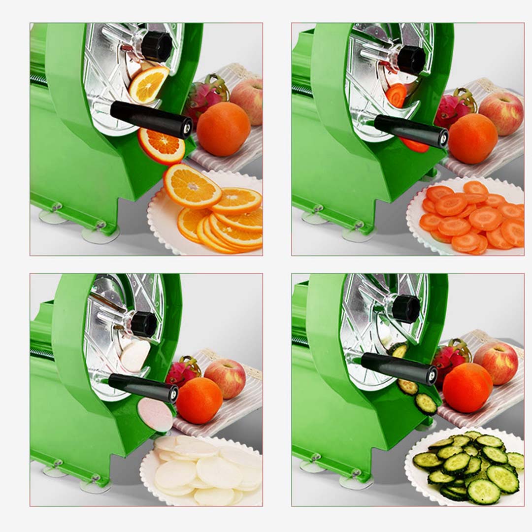 Soga Commercial Manual Vegetable Fruit Slicer Kitchen Cutter Machine Green, Home &Amp; Living, Kitchen &Amp; Dining, Kitchen Tools &Amp; Utensils, Graters, Peelers &Amp; Slicers, ,  - Nz Depot 9