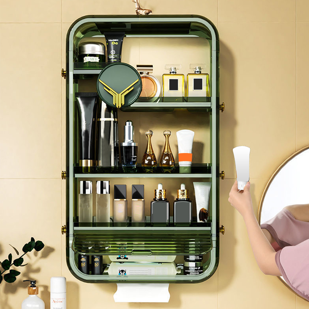 Soga Green Multi Tier Cosmetic Storage Rack Bathroom Vanity Tray Display Stand Organiser, Home, Bathroom, Bathroom Accessories, Bathroom Storage, ,  - Nz Depot 4