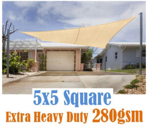 Shade Sail 5X5M PR6665449 Shade Sails NZ DEPOT