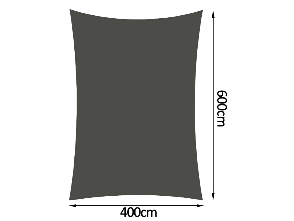 Shade Sail Waterproof 4X6M Pr1930 1 Shade Sails Nz Depot 4 - Nz Depot