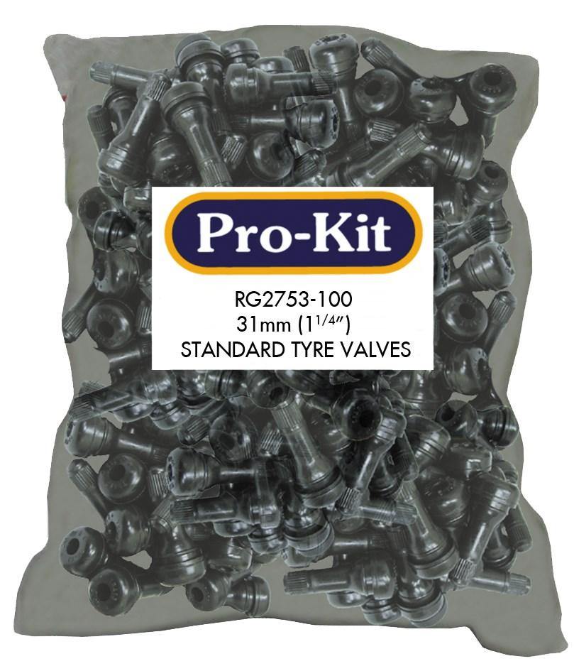 Snap-In Tubeless Suit Cars Tyre Valves 100pc - Trade Pack. Made with high quality natural