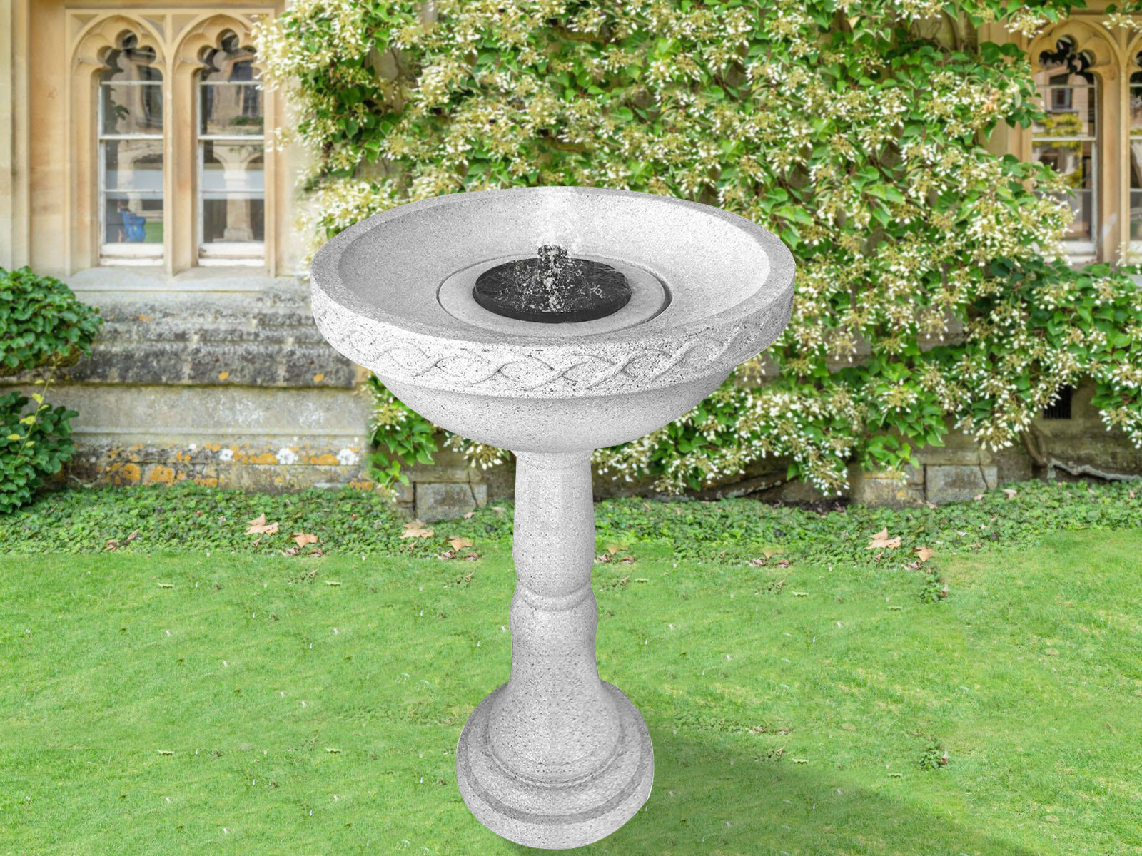 Solar Water Fountain Bird Bath PR6150 All Outdoor NZ DEPOT 4