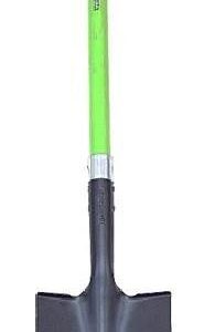 - Spade with fibreglass handle PB pvc+tpr grip.- Steel tube inside fibreglass.- Material:1050 steel sheet.- Hardness: HRC40-48 tempered.- Blade: 290mm long