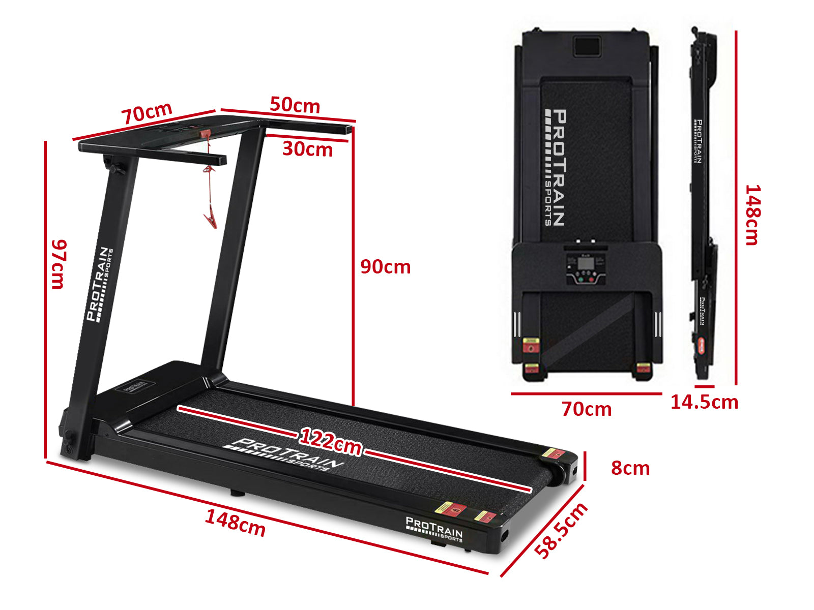 Treadmill 1200420 PR6575 Treadmill NZ DEPOT 4