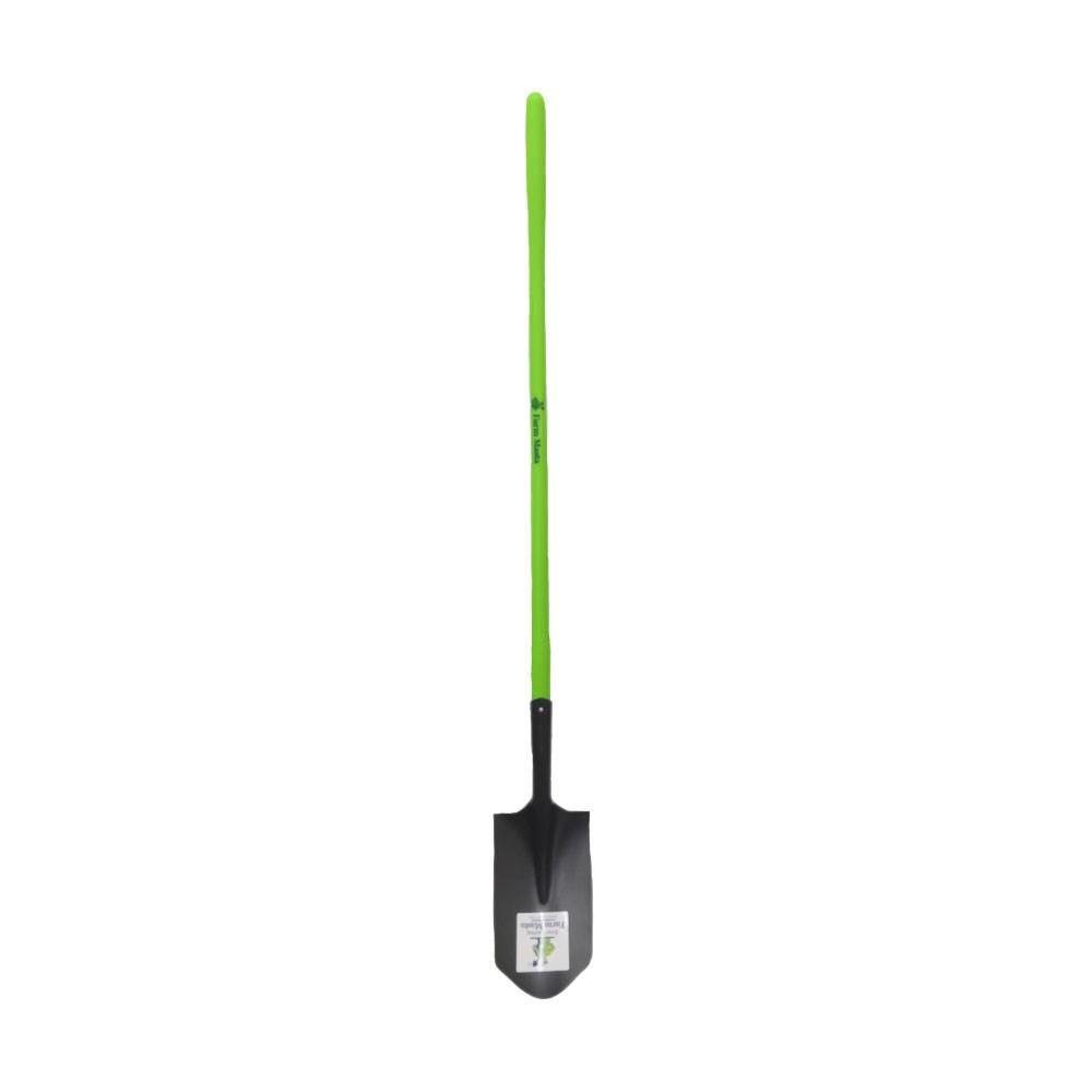 This Trade Quality Shovel Is Fitted With A Long Fibreglass Handle.fibreglass Handles Are Known For Decreasing Shock And Extra Durability. The Long Handle Is Great For Extra Strength And Leverage. Also Known As Clean Out Shovels