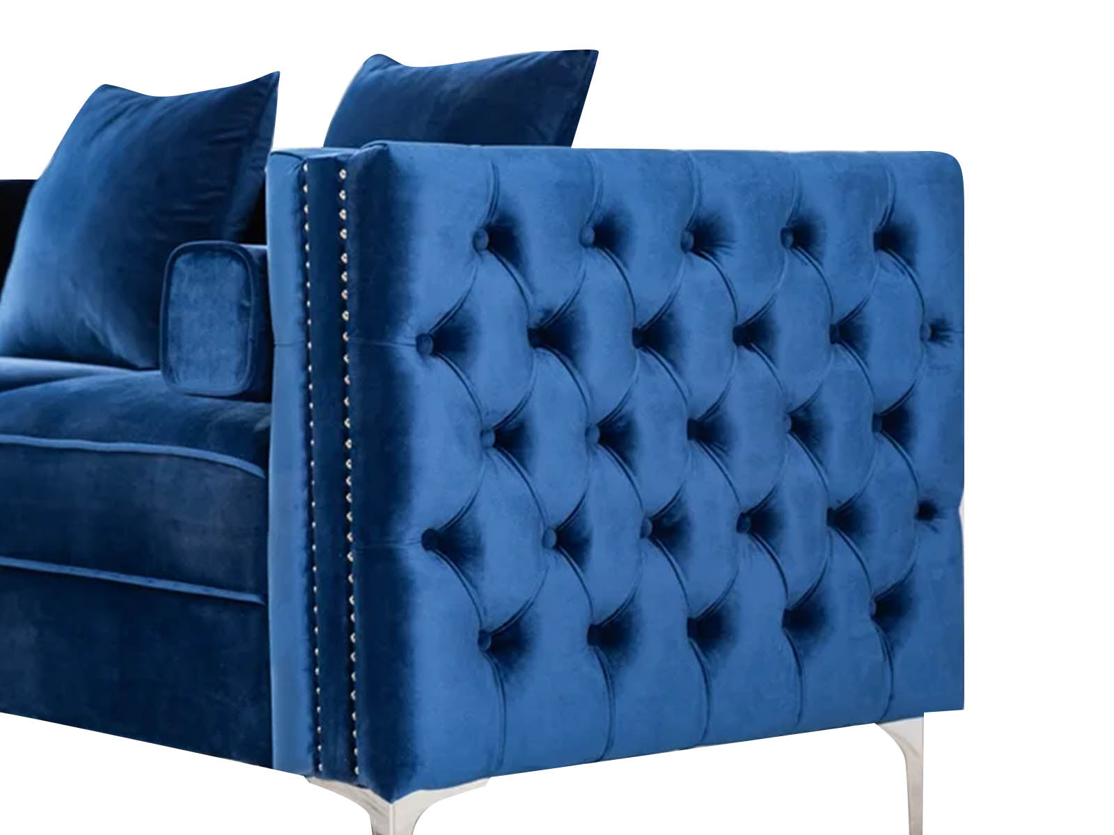 Vansen Sofa Velvet Blue PR9480 Sofas Sectionals Sofa Beds NZ DEPOT 6