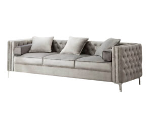 Vansen Sofa Velvet Grey PR9479 Sofas Sectionals Sofa Beds NZ DEPOT 1