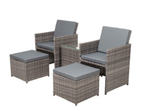 Vicenza Bistro Set 5PC PR8816 Outdoor Furniture NZ DEPOT