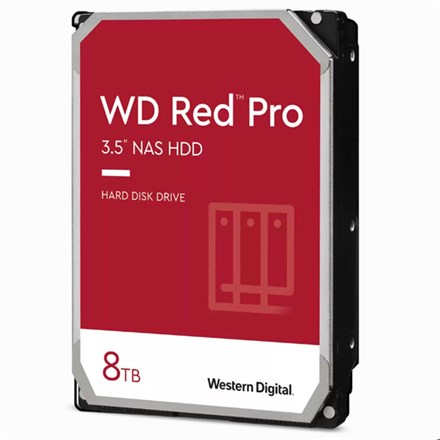 WD Red Pro SATA 3.5" 7200RPM 256MB 8TB NAS HDD  5Yr Wty - NZDEPOT