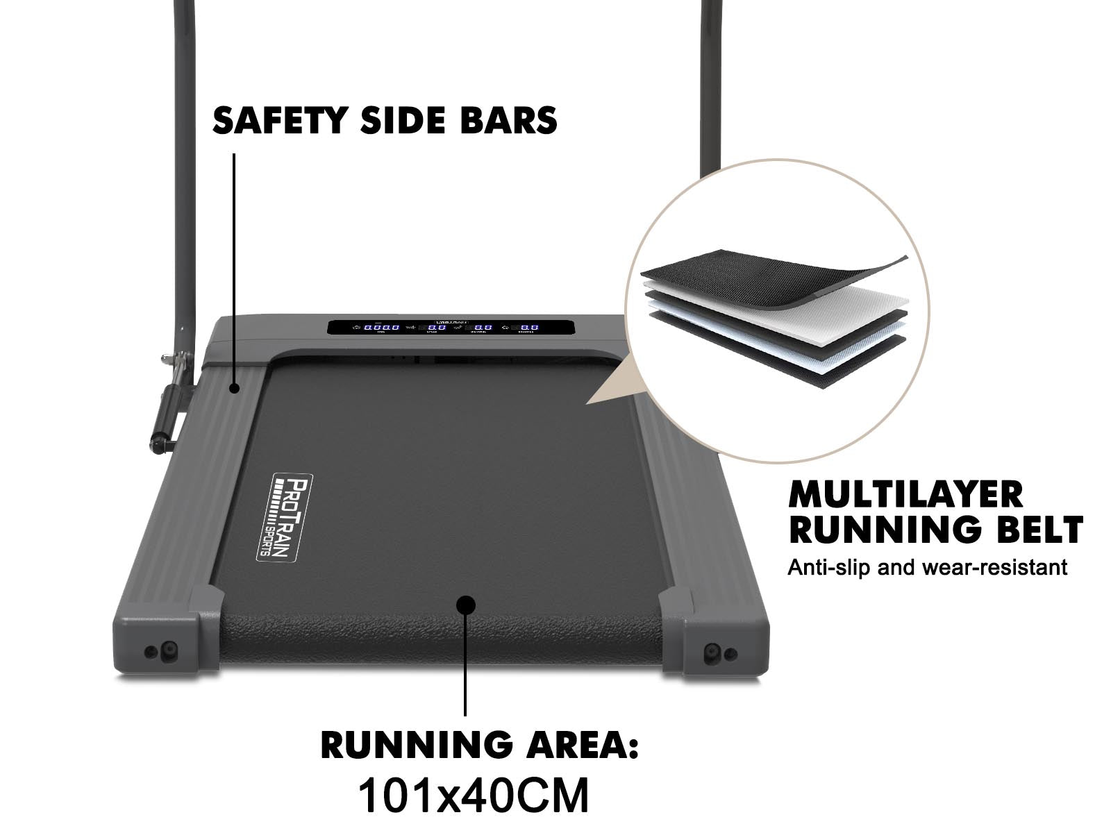 Walking Machine PR8698 Treadmill NZ DEPOT 3