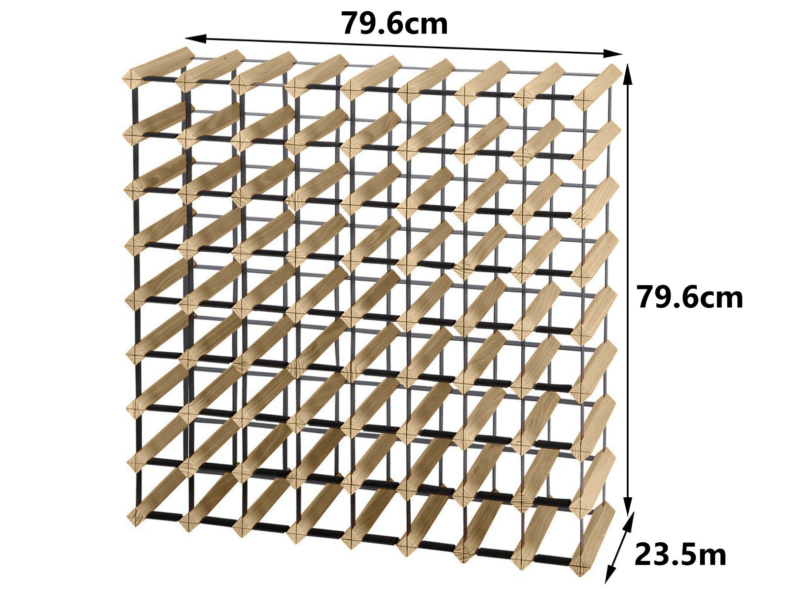 Wine Rack 72Bottle PR1799 Wine Racks NZ DEPOT 6