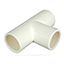 2106025CP 25mm PVC Equal Tee - ACDT25 - Heat Pump Supplies - Condensate Pipe, Pumps etc2