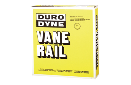 4002 Dyn-O-Rail Vane Rail 30 Metre Roll - Lvvrmt - Duct - Duct Manufacturing Supplies