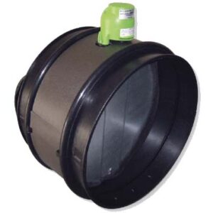 532071 Plastic Motor Damper 200dia 24V plug in c/w12mlead - PYMD24V200 - Duct System Design - Zone Controls2