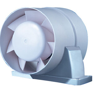 125VKO1k Lpress - Axial in-line Fan 125dia,bracket 52L/sFID - VE125VKOK - Fans - Domestic Fans