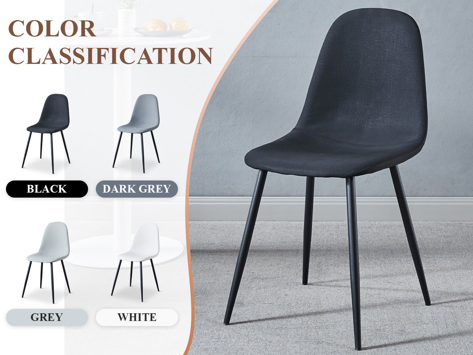 Axis PU Dining Chairs PR9312 Dining Chairs NZ DEPOT 8