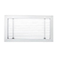 BGRC124 BarGrille300x100 0deg NbladeRemCoreWhite 288x88neck - BG3010RC - Grilles - Wall Grilles2