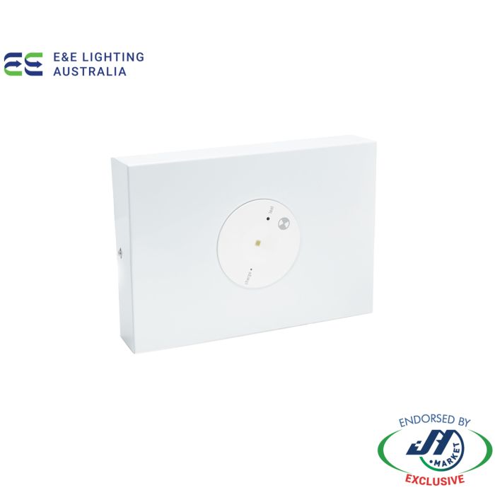 E&E 3W LED Surface Mount Emergency D40 Lithium Battery - CS-EMLITELSM-NZ -  -  - Emergency & Exit Lighting