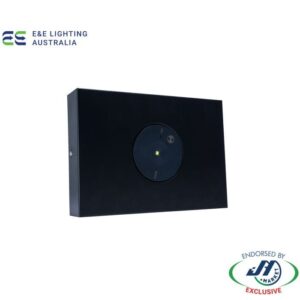 E&E 3W LED Surface Mount Emergency D40 Lithium Battery - CS-EMLITELSMBK-NZ -  -  - Emergency & Exit Lighting