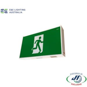 Ee 40M Led Jumbo Exit Wallceiling Lithium Battery Cs Exjumbo40Ml Nz Emergency Exit Lighting Nz Depot - Nz Depot