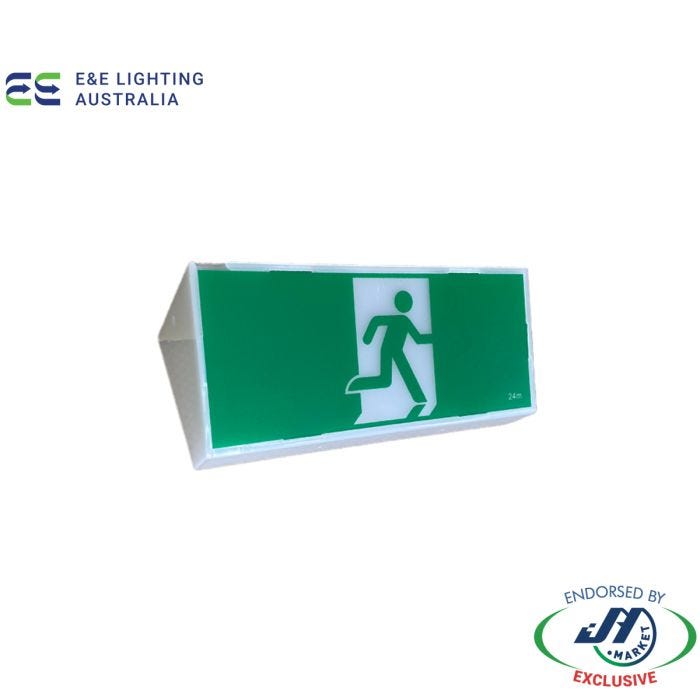 E&E Ceiling Mount Diffuser to Suit EXBOXL - CS-DBOXC-NZ -  -  - Emergency & Exit Lighting