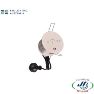 E&E LED Recessed Emergency D63 with Lithium Battery - CS-EMLIGHTL-NZ -  -  - Emergency & Exit Lighting