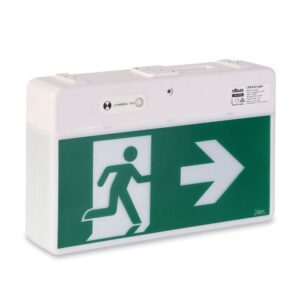 FairyLux Surface Mounting Box Exit Light CS FL E4QLiA NZ Emergency Exit Lighting NZ DEPOT