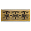 Floor Register - Antique Brass Wicker 100x300mm - FRABB412 - Grilles - Floor Grilles2