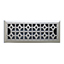 Floor Register - Brushed Nickel Marquis 100x300mm - FRBNM412 - Grilles - Floor Grilles2