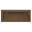 Floor Register - Chocolate Metal Louvered 100x300mm - FRCT412 - Grilles - Floor Grilles2