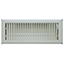 Floor Register - Cream Metal Louvered 100x300mm - FRCR412 - Grilles - Floor Grilles2