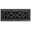 Floor Register - Matt Black Victorian1 100x300mm - FRBLV412 - Grilles - Floor Grilles2