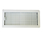 Floor Register - White Metal Louvered 150x350mm - FRWH614 - Grilles - Floor Grilles2