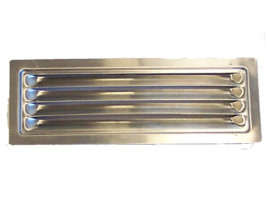 Grille Louvre Stainless Steel 205X61 Vemvm20561Vrn Duct Pvc Ducting - Nz Depot