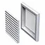 Grille louvrd core wall/ceiling 186sq &screen (no spigot) - VEMV120S - Grilles - External Ventilation Grilles2