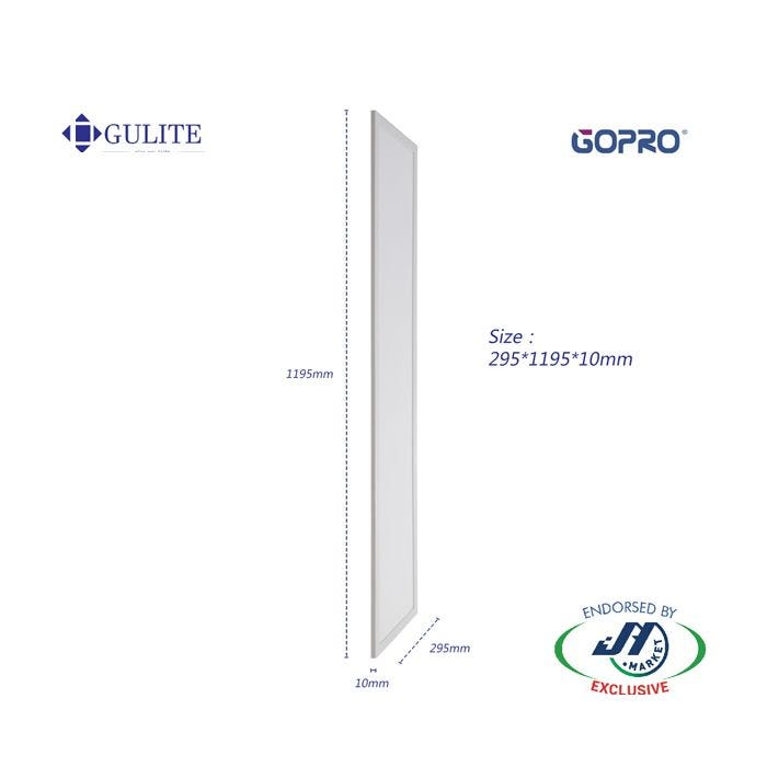 Gulite 32W LED Panel Tri-colour 1195x295 - CS-GPPL-A1-S14-32-11-01-A-2-C-NZ -  - Panels & Frames - Lighting