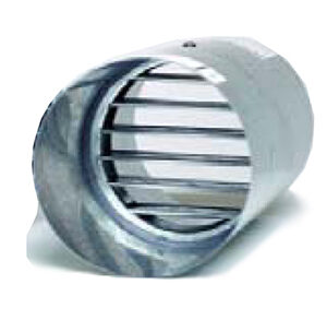 Intumescent Fire Damper 300 Low Loss in 304dia360mmTube - IFD300LL - Fire Dampers - Fire Dampers