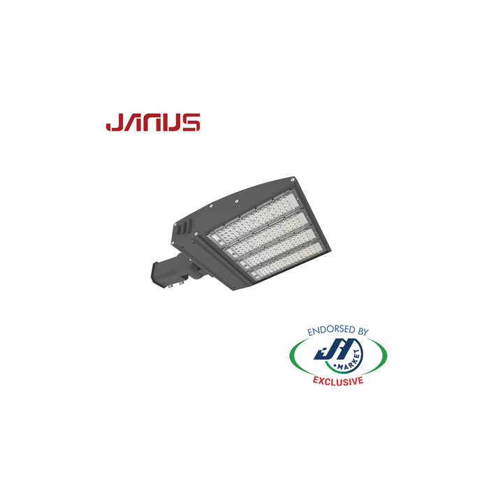 Janus 200W Street/Carpark Light 5000K Dark Grey - CS-YHL-ST10-200-5000K-NZ - Outdoor  & Stadium LED Lighting - Commercial & Industrial LED Lighting - Lighting