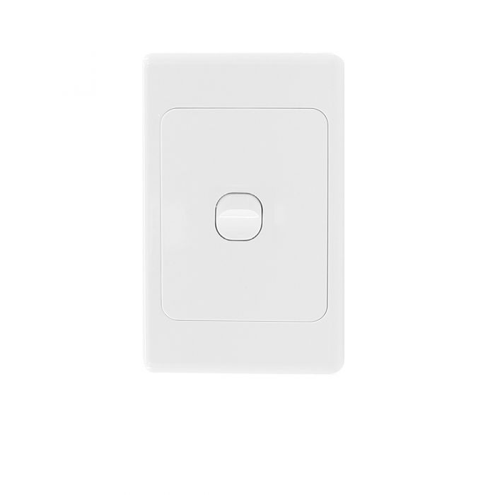 JinHang 10A 1 gang  wall light switch Vertical - JHE-AS302-V-NZ -  - Switches & Sockets - Electrical