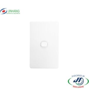 JinHang Classic 10A 1 Gang Wall Switch Vertical - JHE-CS302-V-NZ -  - Switches & Sockets - Electrical